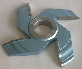4 ฟันสีแดงแผงคู่ใบหน้า TCT เพิ่ม 45 # เหล็กคาร์บอนตัด Shaper