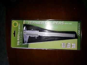 เปิดบล็อกเหล็กคาร์บอน Vernier Caliper
