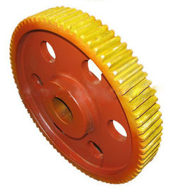 ปลอม 40CrNiMo8 เหล็กลานเกียร์แหวน / แหวน Spur Gear ความแม่นยำสูง