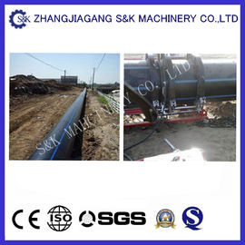 เครื่อง CE อุตสาหกรรมพีวีซีท่อไหลออกมากับการเกษตร / ระบายน้ำ Constructional