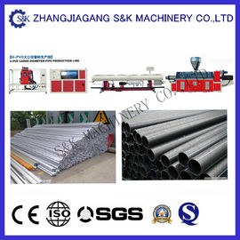 เครื่อง CE อุตสาหกรรมพีวีซีท่อไหลออกมากับการเกษตร / ระบายน้ำ Constructional