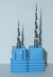 CNC ไมโคร - เมล็ดคาร์ไบด์สองขลุ่ยเกลียว CNC Bits คาร์ไบด์สำหรับการตัดไม้ลามิเนต, หินเทียมพลาสติก