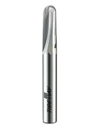 สอง Stright ขลุ่ย Ballnose บิตไมโคร - ข้าวแข็ง CNC คาร์ไบด์บิตสำหรับการตัดไม้ลามิเนต, หินเทียม