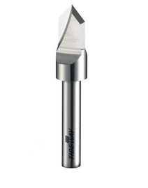 90 ° V Grooving บิตไมโคร - ข้าวแข็ง CNC คาร์ไบด์บิตสำหรับการตัดไม้ลามิเนต, พลาสติก