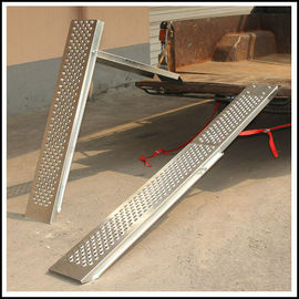 ที่สามารถปรับแสง - ถ่วงน้ำหนัก 1000lbs เหล็กพับทางลาดสำหรับการโหลด ATVS / รถตู้
