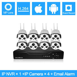 HD 8 ช่อง NVR ระบบ WIFI Router ด้วย Plug and เชื่อมต่อโดยอัตโนมัติ