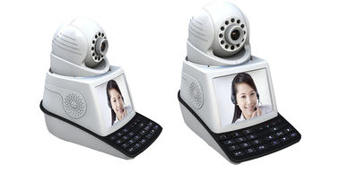 ขนาดเล็ก IR กล้องไร้สาย IP รักษาความปลอดภัยด้วยการจัดเก็บข้อมูลความละเอียดสูง 3D เสียงรบกวนการกรอง