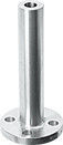 JIS STF / ANSI C22.8 A105 หัวฉีดแปลน, สังกะสีเกลียวหน้าแปลนท่อยาวเชื่อมคอ